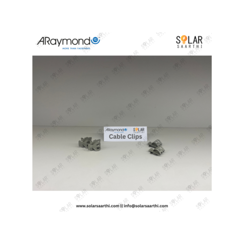ARaymond Single Cable Clip Parallel to Edge